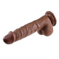 Dildo Realista de 8 in. con Testículos para Sensación Natural