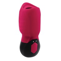 Gender X Body Kisses Rechargeable Vibrating Massager - Red