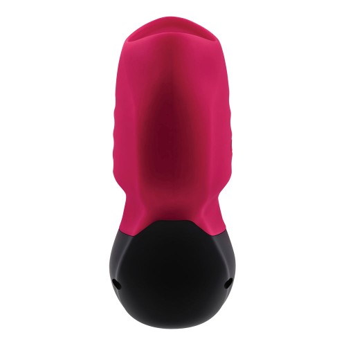 Gender X Body Kisses Rechargeable Vibrating Massager - Red