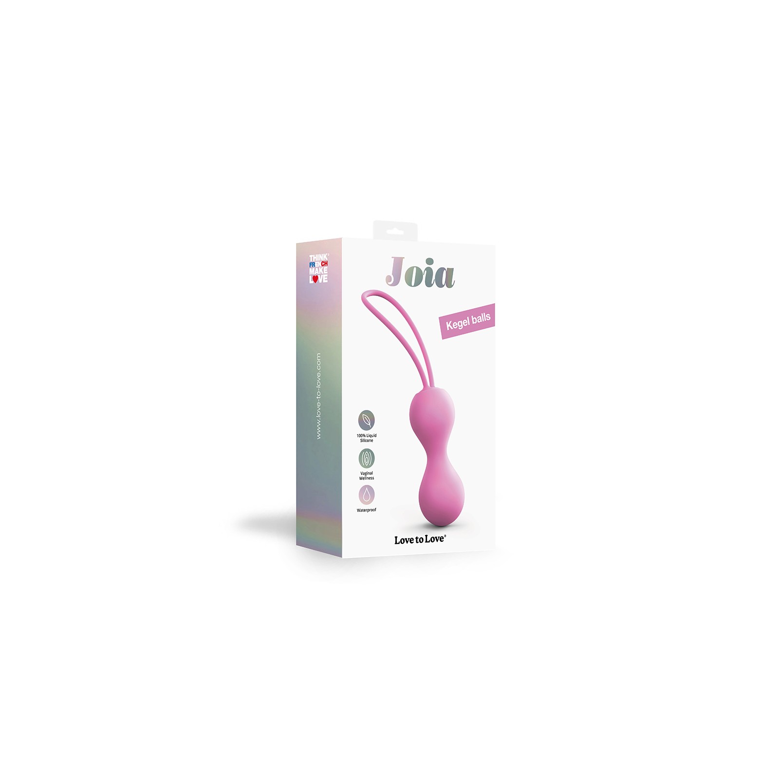 Love to Love Joia Silicone Kegel Balls - Pink Passion