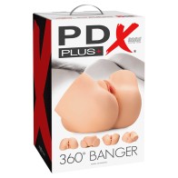 Masturbador PDX Plus 360° Banger Doble Entrada para Diversión Definitiva