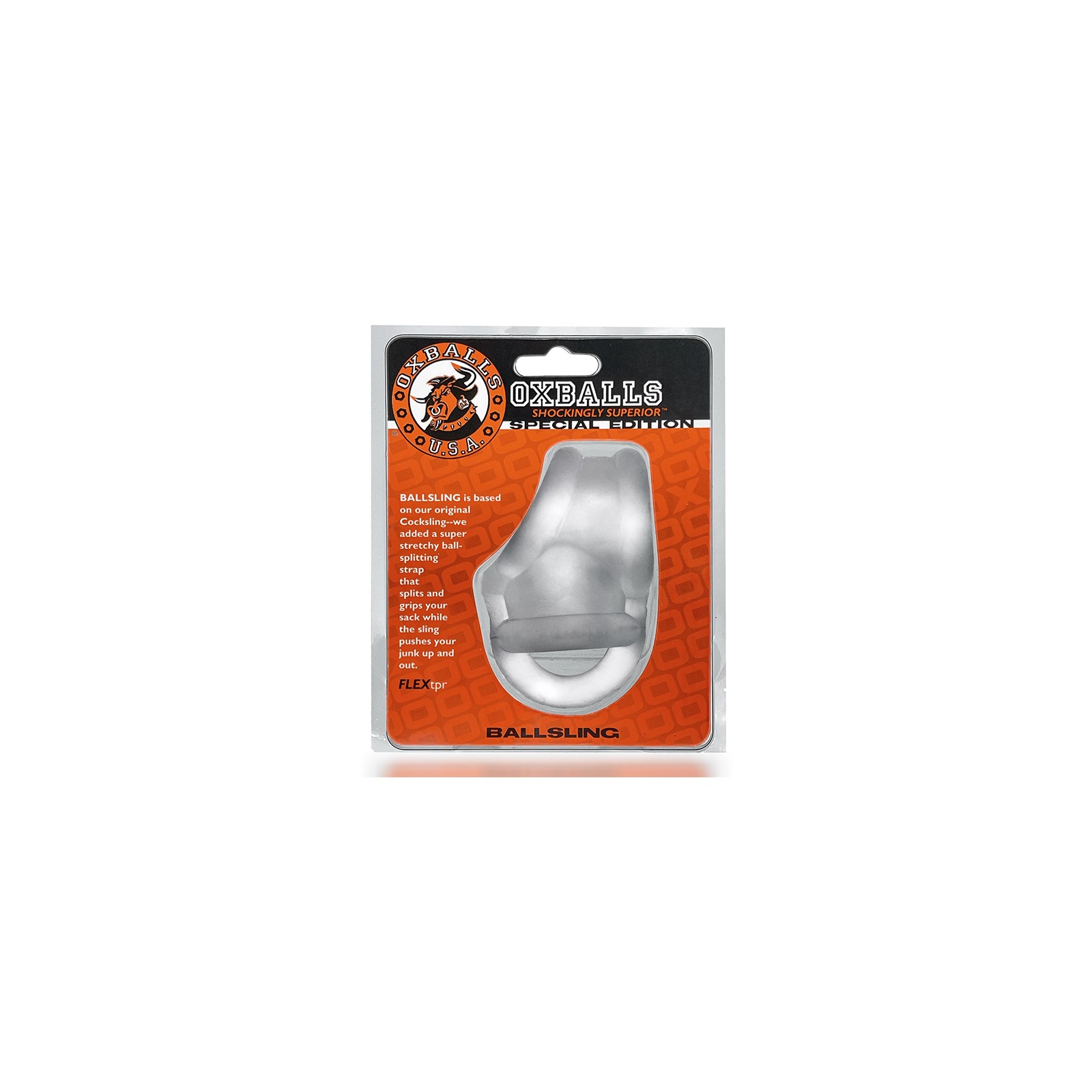 Oxballs Ballsling Ball Separator Clear Ice