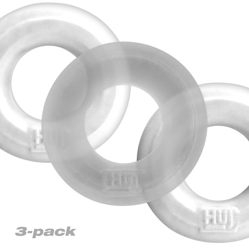 Hunkyjunk HUJ3 C-Ring 3-Pack White Ice - Ultimate Versatility