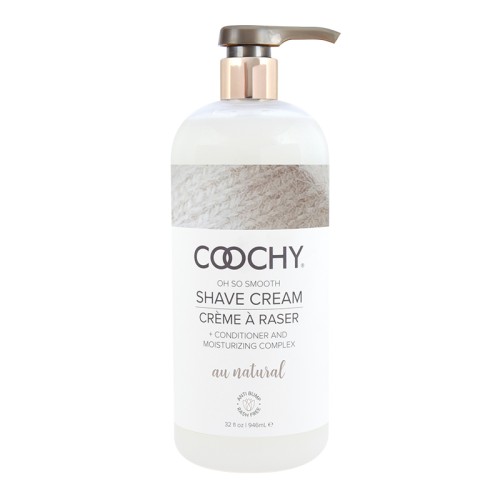 Coochy Shave Cream Au Natural 32 oz