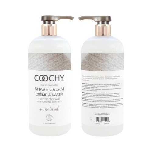 Coochy Shave Cream Au Natural 32 oz