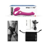 Strap-On-Me Strap-On Flexible Recargable Control Remoto Fucsia