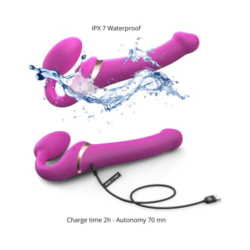 Strap-On-Me Remote-Controlled Multi Orgasm Strap-On Fuchsia