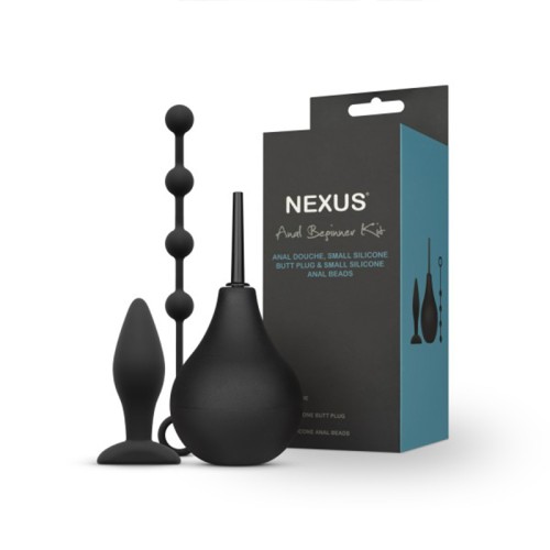 Kit de Principiante Anal Nexus con Ducha y Cuentas