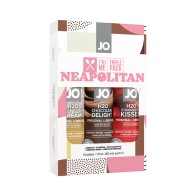 JO Tri Me Lubricantes Sabor Neapolitan 3-Pack