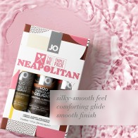 JO Tri Me Lubricantes Sabor Neapolitan 3-Pack