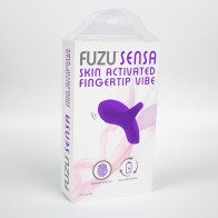 Fuzu Sensa Vibrador Recargable Activado por la Piel Púrpura