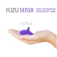 Fuzu Sensa Rechargeable Skin-Activated Fingertip Vibe Purple