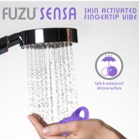 Fuzu Sensa Rechargeable Skin-Activated Fingertip Vibe Purple