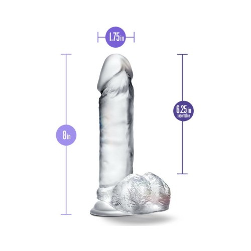 Dildo B Yours Diamond Glimmer de 8 pulgadas