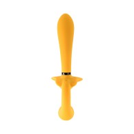 Evolved Monarch Strap-On Vibrador Multifuncional Recargable