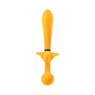 Evolved Monarch Strap-On Vibrador Multifuncional Recargable