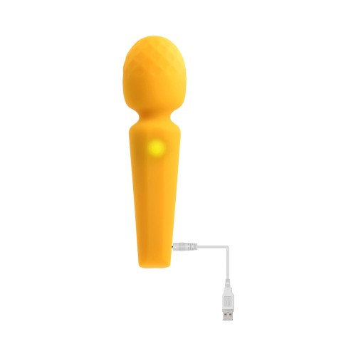 Evolved Sunshine Rechargeable Wand Vibrator Gold