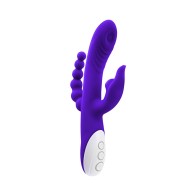 Vibrador Dual de Entrada y Triple Estimulación Evolved Lick Me