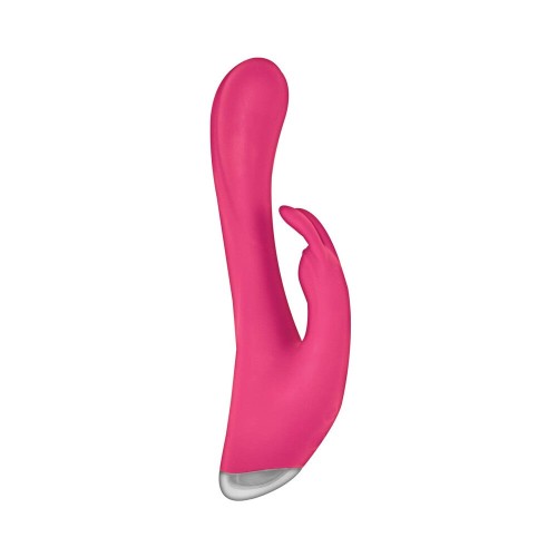 Princess Bunny Tickler Dual Stimulator Silicone Pink