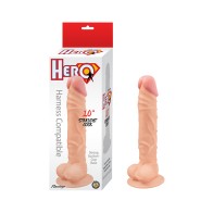 Hero Straight Cock 10 in White