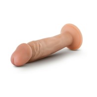 Dr. Skin Plus 6in Posable Dildo Beige for Enhanced Pleasure