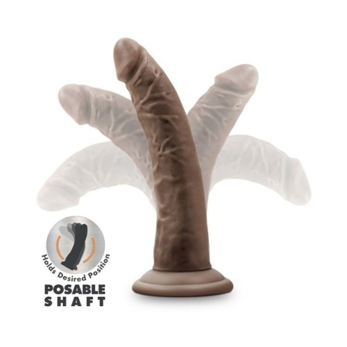 Dr. Skin Plus Dildo Realista Posable - 7 pulgadas