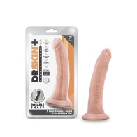 Dildo Realista Posable Dr. Skin Plus para Placer Definitivo