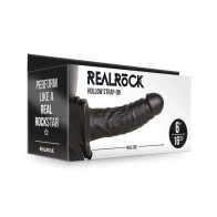 RealRock 6 in. Hollow Strap-On