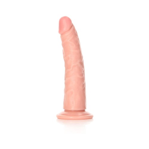 RealRock Slim Dildo 6 in. with Suction Cup for Realistic Pleasure