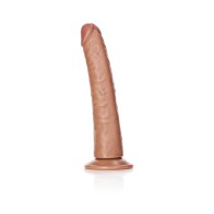 Dildo Realista Slim 8 Pulgadas con Ventosa Tan