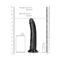 RealRock Realistic Slim Dildo with Suction Cup