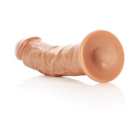 RealRock Realistic Curved Dildo Tan