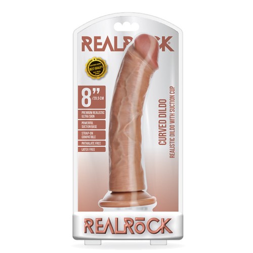 RealRock Curved Dildo 8 in.