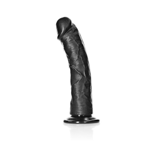 RealRock 8 in Curved Dildo with Suction Cup