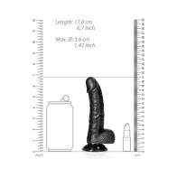 RealRock 6 in. Curved Dildo - Realistic Pleasure