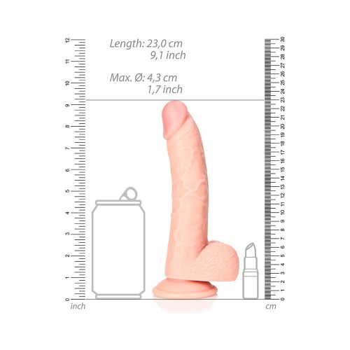 RealRock Realistic Curved Dildo