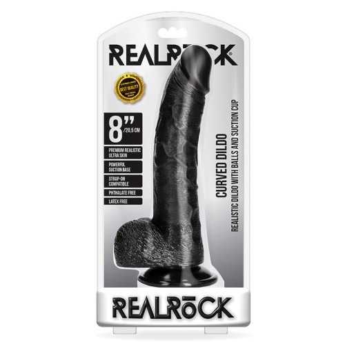 Dildo Curvo RealRock 8 pulgadas