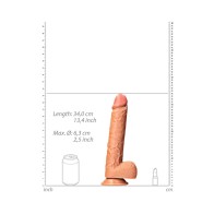 RealRock 12 inch Realistic Dildo with Balls and Suction Cup