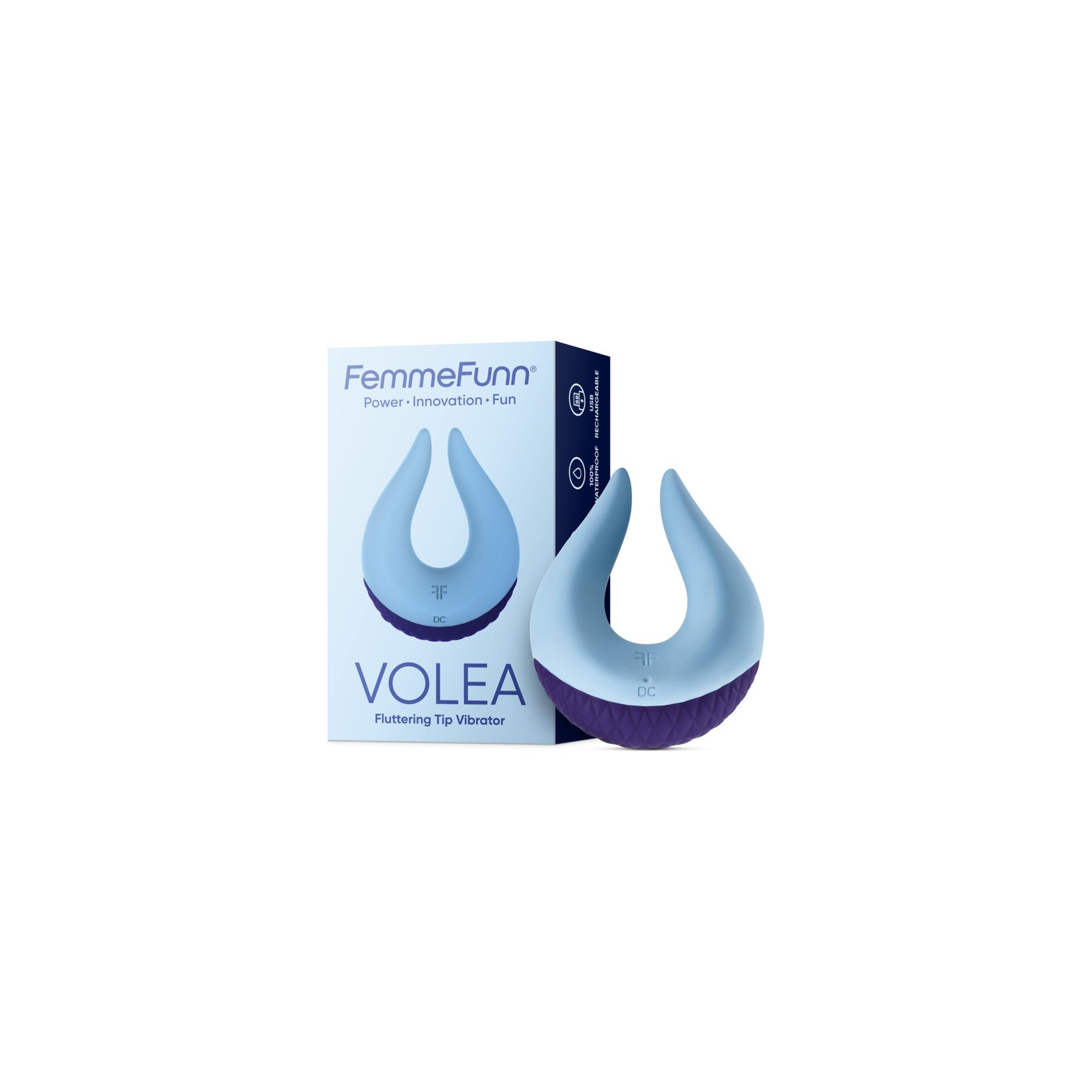 FemmeFunn Volea Fluttering Tip Rechargeable Vibrator