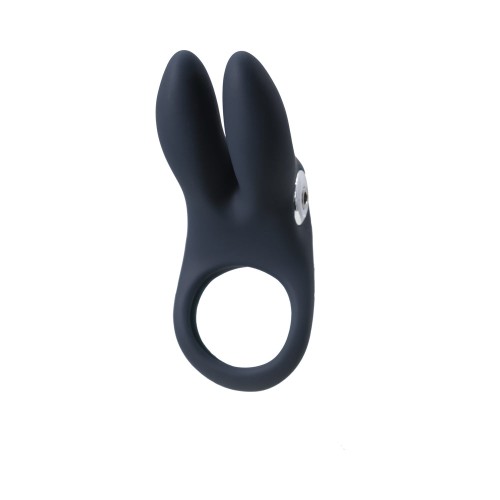 VeDO Bunny Rechargeable Vibrating C-Ring - Black Pearl