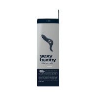 VeDO Bunny Rechargeable Vibrating C-Ring - Black Pearl