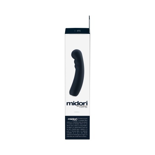 VeDO Black Rechargeable G-Spot Vibrator for Intense Pleasure