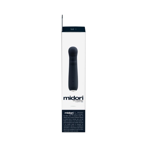 Vibrador G-Spot Recargable en Negro VeDO para Placer Intenso