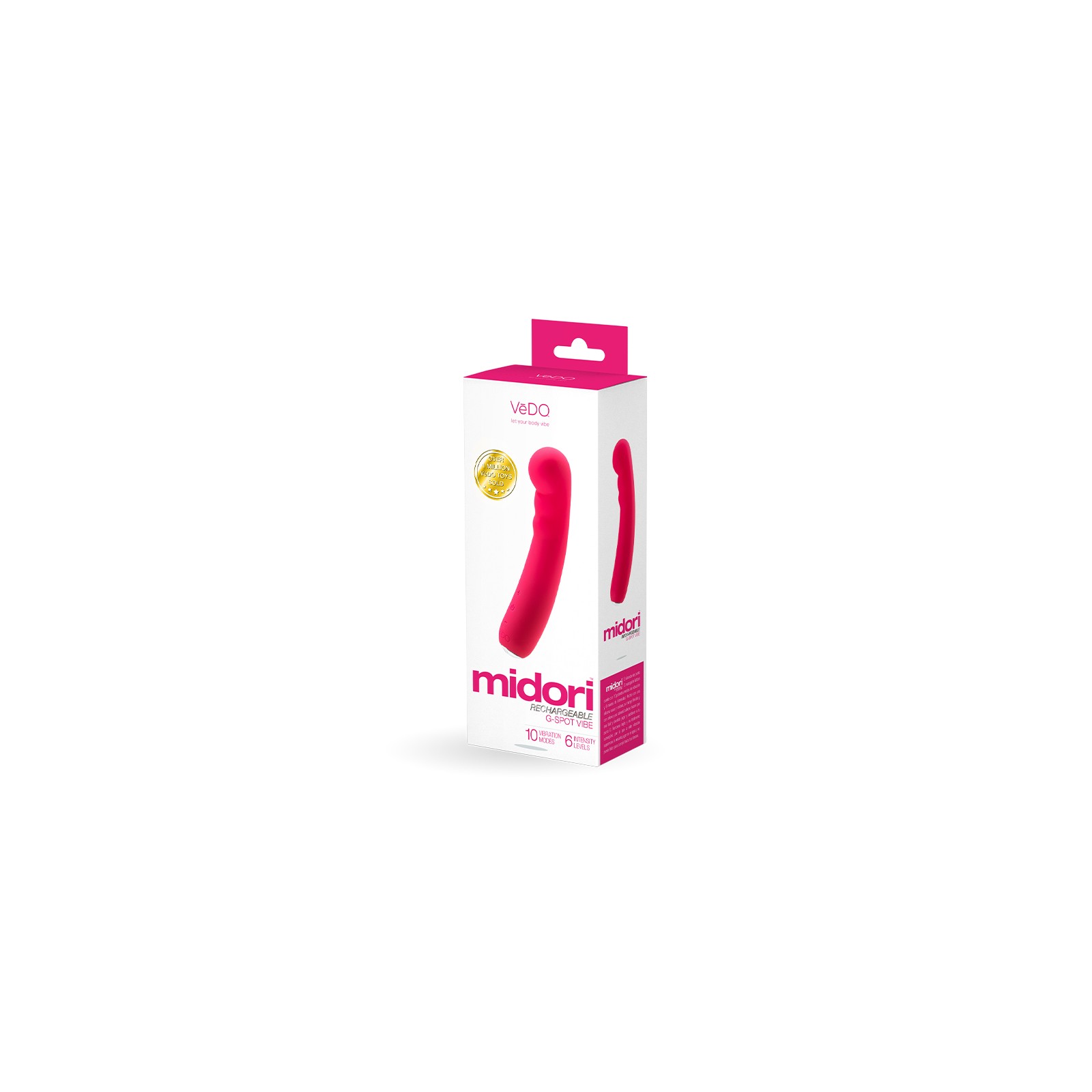 VeDO Midori Rechargeable G-Spot Vibe Pink