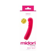 Vibrador Recargable G-Spot VeDO Midori Rosa