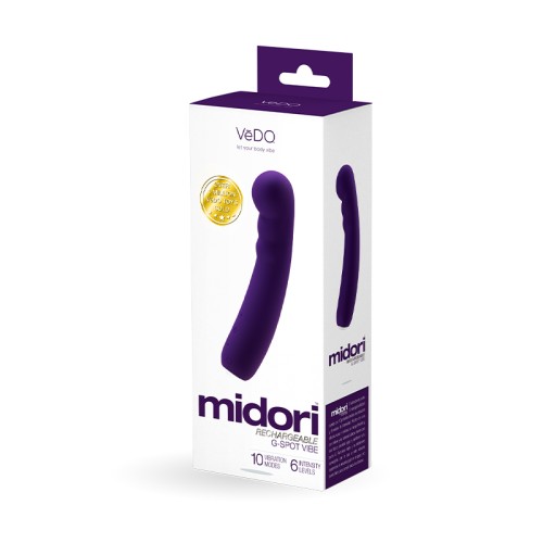 Vibrador G-Spot VeDO Midori con 10 Modos