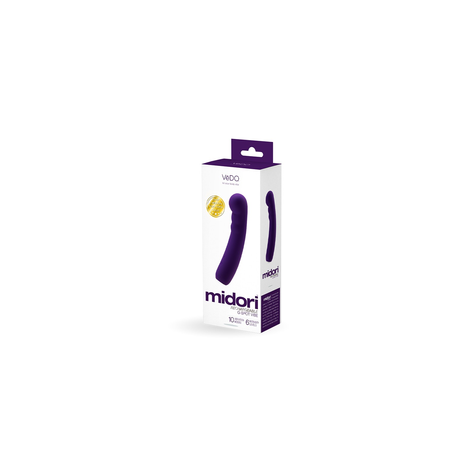 Vibrador G-Spot VeDO Midori con 10 Modos