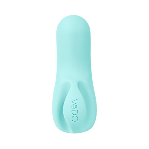 VeDO Nea Rechargeable Finger Vibe Tease Me Turquoise