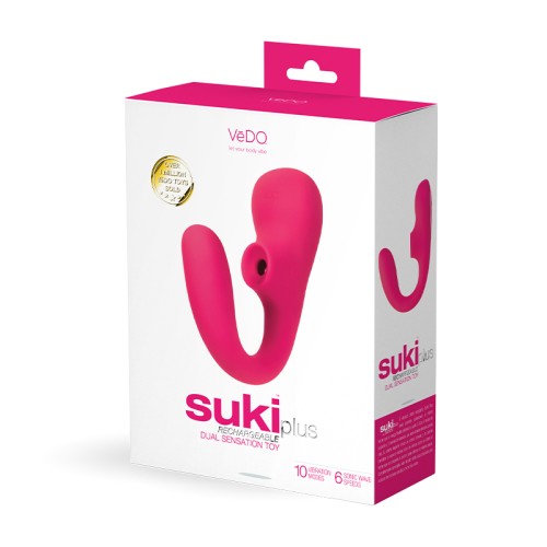 VeDO Suki Plus Vibrador Doble Sonic Rosa