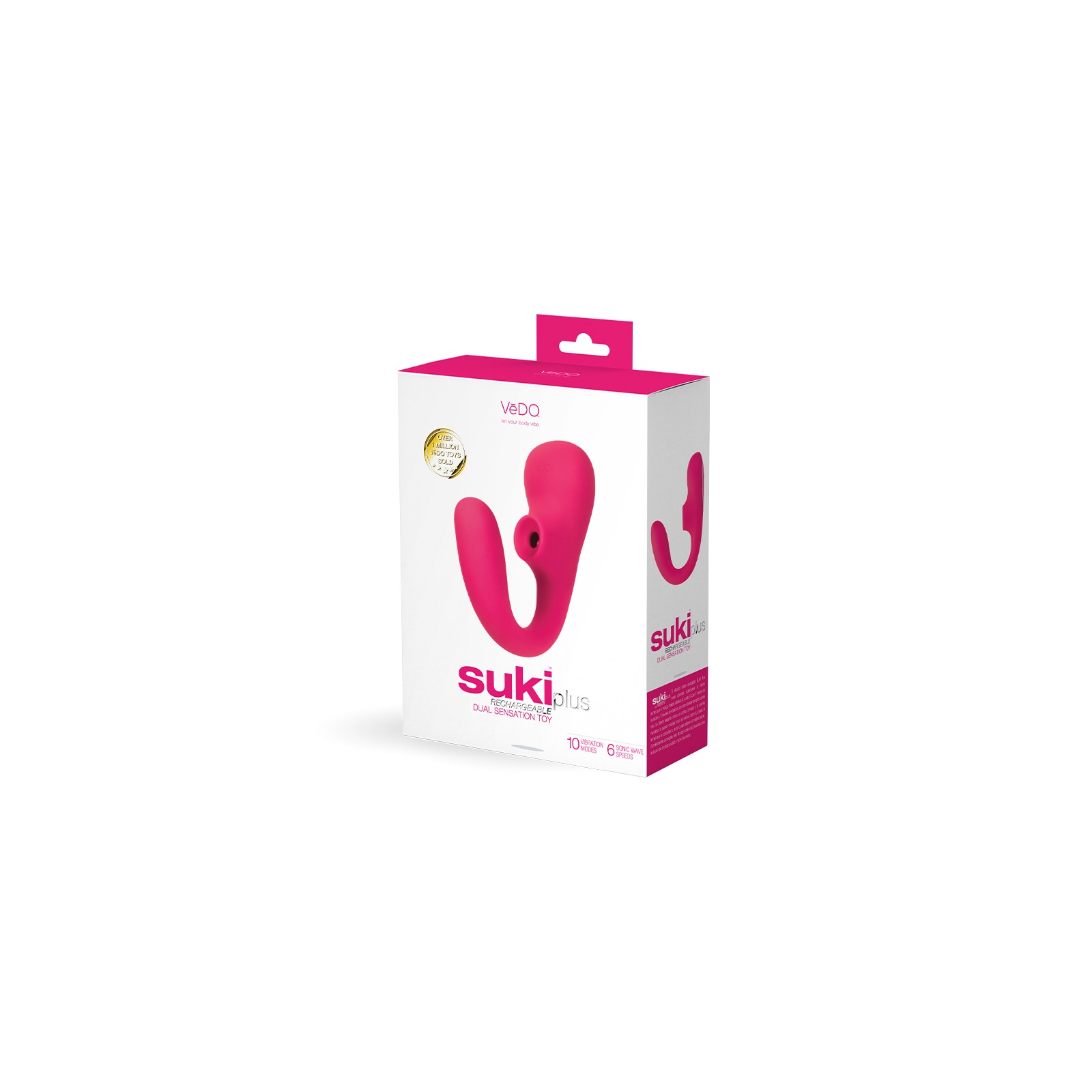 VeDO Suki Plus Dual Sonic Vibe Foxy Pink